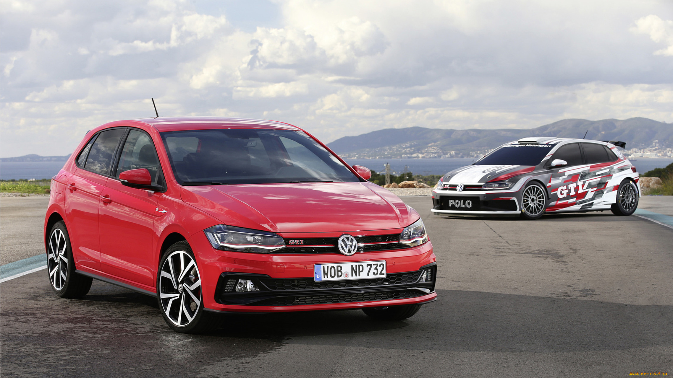 volkswagen polo gti and polo gti r5 2018, , volkswagen, gti, polo, 2018, r5